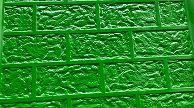 3D Brick Design PE Foam Wall Mould